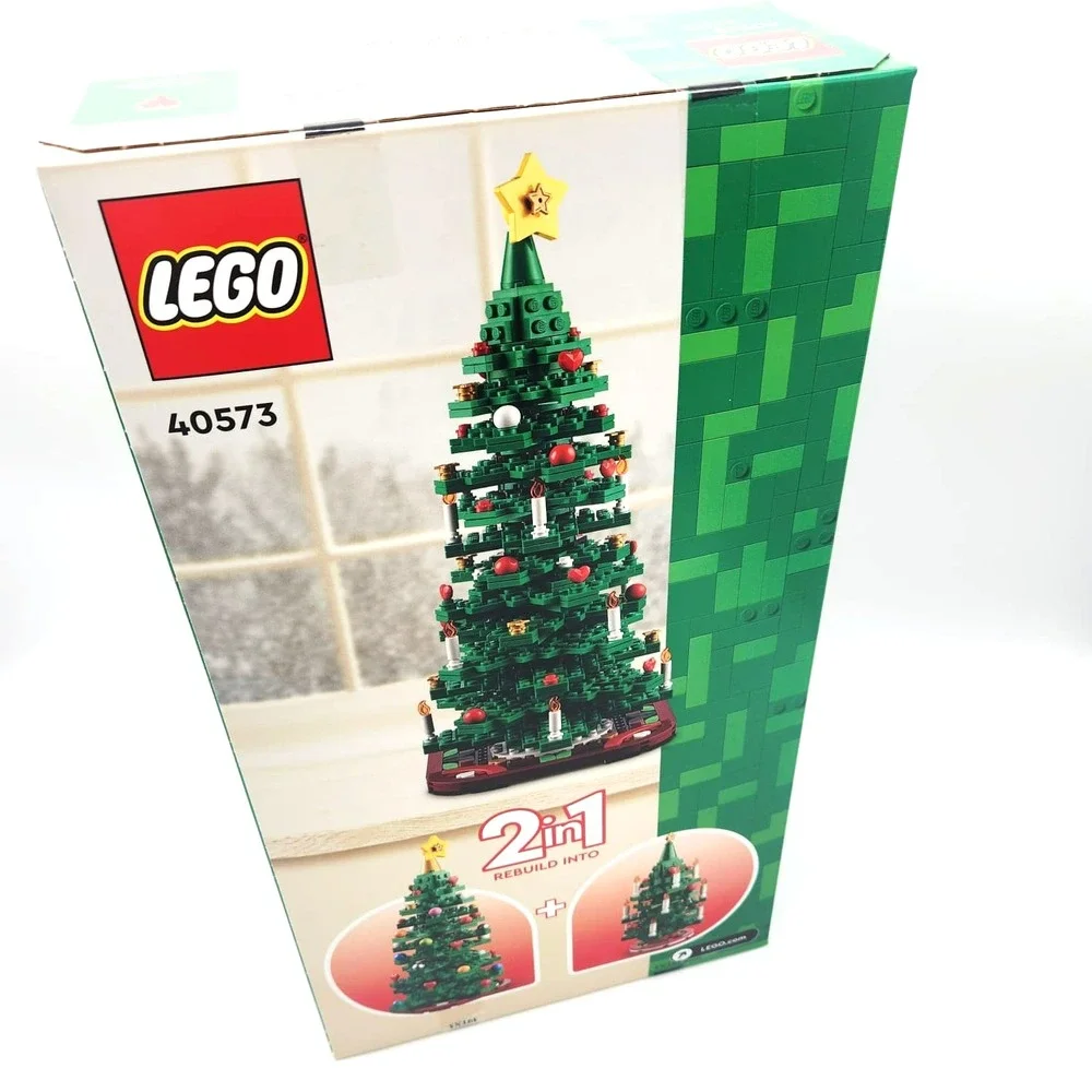 LEGO Christmas Tree 40573‎ Set – Holiday Iconic 2-in-1 Build & Display